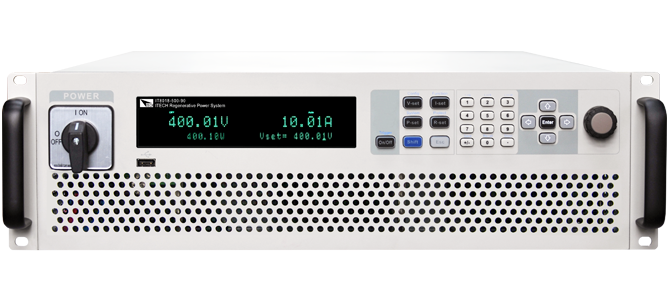 艾德克斯 IT8000 回馈式直流电子负载，单机可达144kW，最大1.152MW
