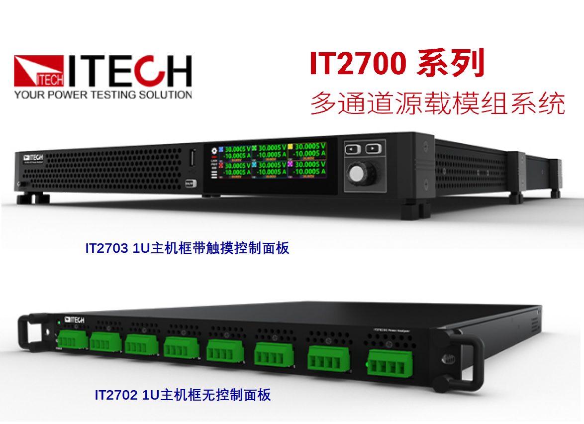 <strong>环动联科全新发布：IT2700多通道源载模组系统，1U内多达</strong>